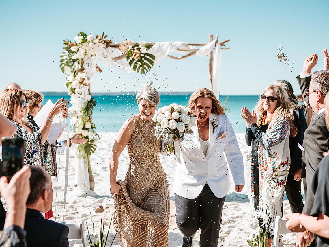 Hyams Beach Wedding Photographer | Red Berry Photography