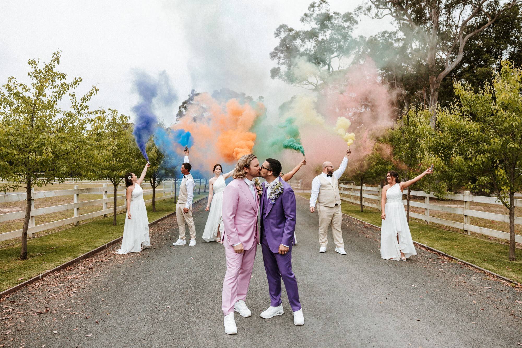 Chris & Justin | The Woods Farm Wedding